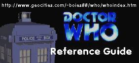 Doctor Who Reference Guide